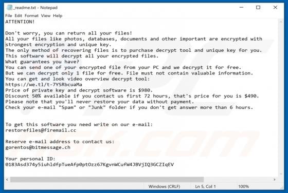 Grod Ransomware