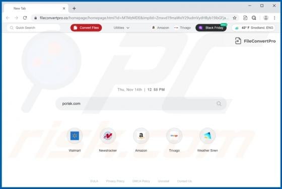 FileConvertPro Browser Hijacker