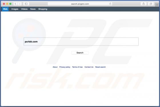 Search.pizgetz.com Redirect (Mac)