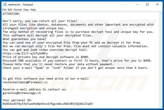 Kodg Ransomware