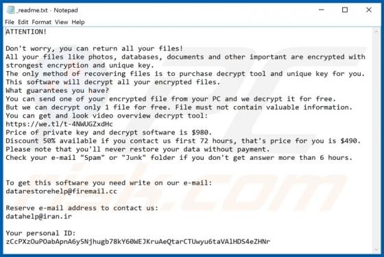 Zobm Ransomware