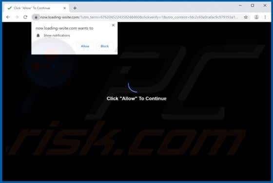 Loading-wsite.com Ads
