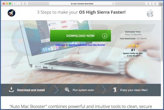 Mac-booster.download POP-UP Scam (Mac)