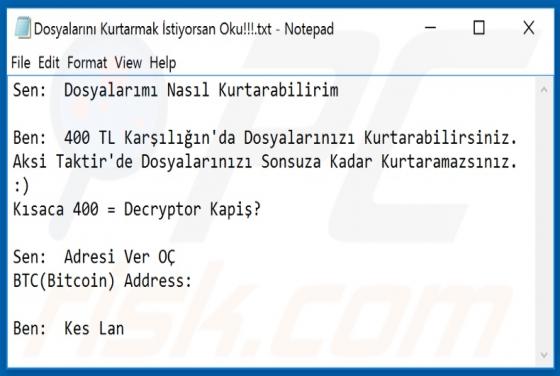 KesLan Ransomware