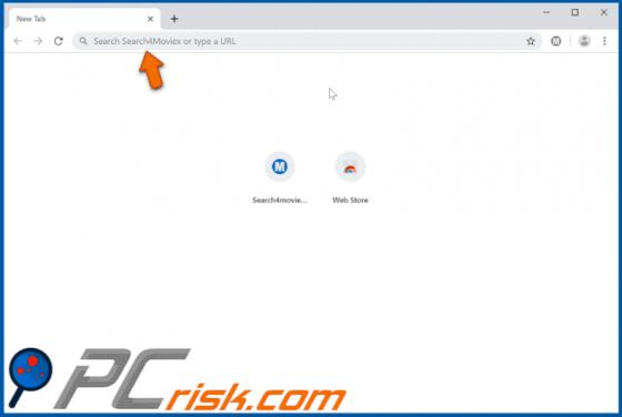 Search4Moviex Browser Hijacker