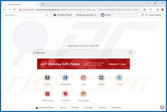 HD Radio Player Browser Hijacker