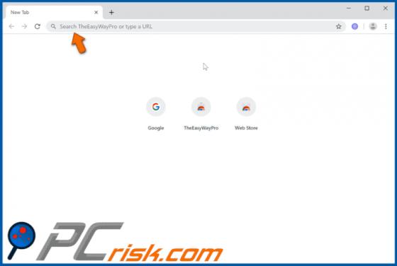 TheEasyWayPro Browser Hijacker
