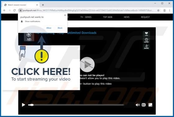 Pushpush.net Ads