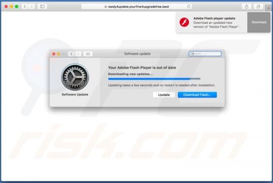 Yourfine4upgradefree.best POP-UP Scam (Mac)
