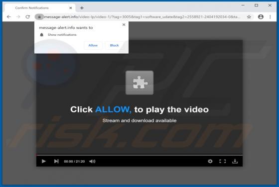Message-alert.info Ads
