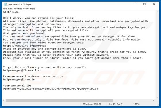 Redl Ransomware