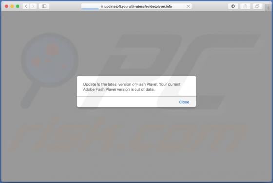 Yourultimatesafevideoplayer.info POP-UP Scam (Mac)