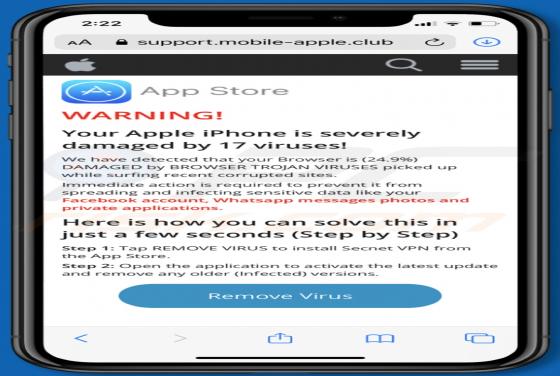 Mobile-apple.club POP-UP Scam (Mac)