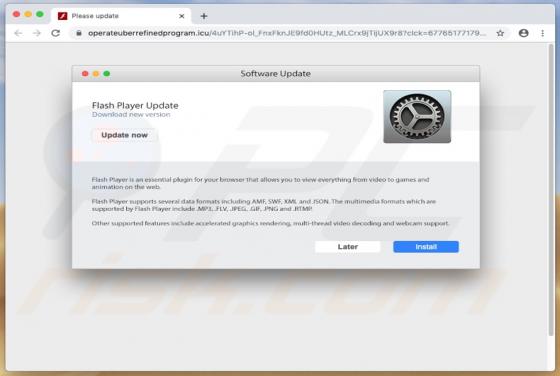 Operateuberrefinedprogram.icu POP-UP Scam (Mac)