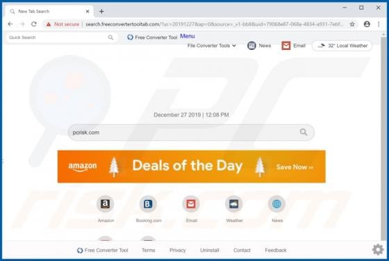 Free Converter Tool Browser Hijacker