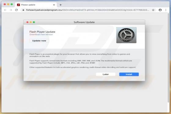 Fixheavilyadvancedprogram.icu POP-UP Scam (Mac)