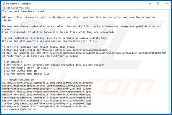 Ako Ransomware