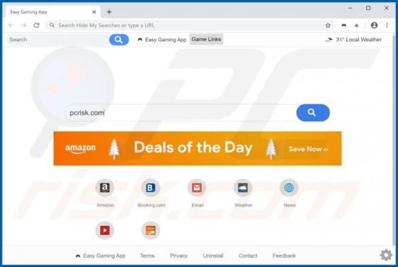 Easy Gaming App Browser Hijacker