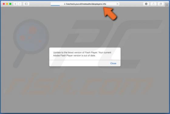 Yourultimatesafevideoplayers.info POP-UP Scam (Mac)