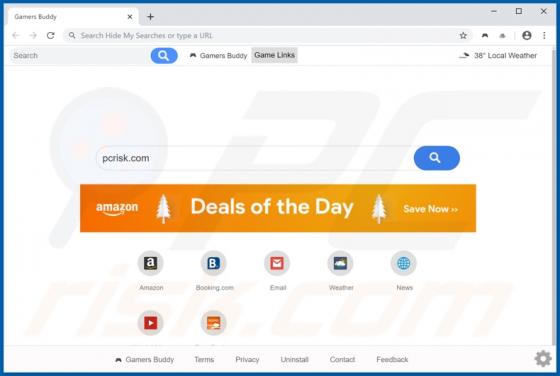 Gamers Buddy Browser Hijacker