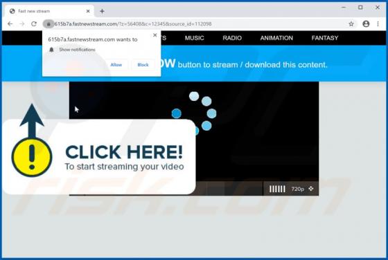 Fastnewstream.com Ads