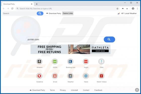 Download Party Browser Hijacker