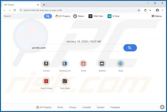 DIY Projects Browser Hijacker