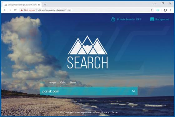 Ultra PDF Converter Plus Browser Hijacker