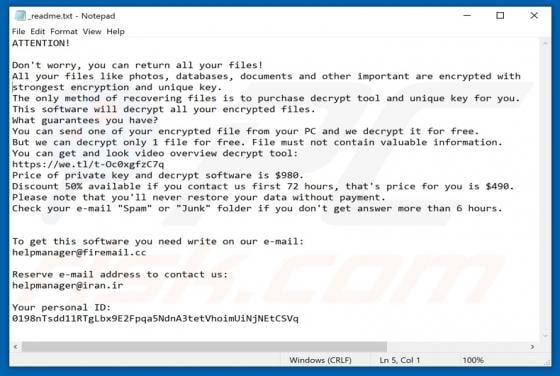 Kodc Ransomware