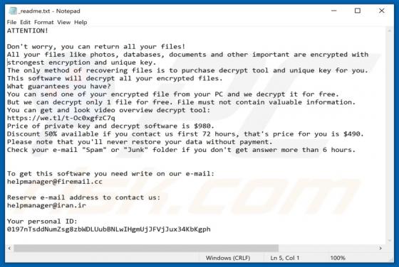 Nosu Ransomware