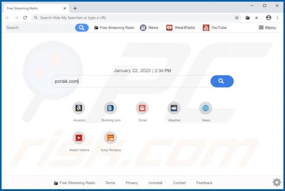Free Streaming Radio Browser Hijacker