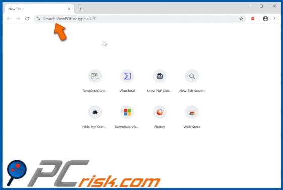 ViewPDF Browser Hijacker