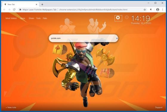 Major Lazer Fortnite Wallpapers Tab Browser Hijacker