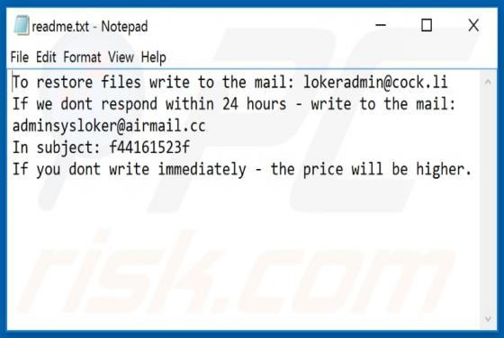 $$$ Ransomware