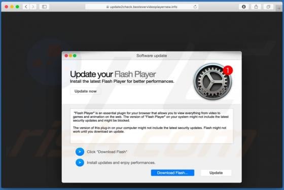 Bestevervideoplayernew.info POP-UP Scam (Mac)