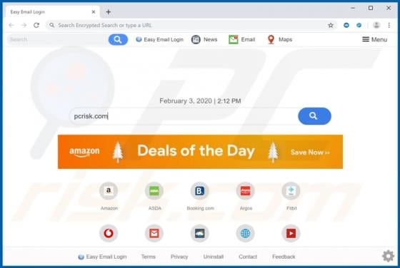 Easy Email Login Browser Hijacker