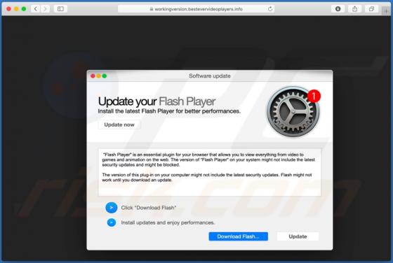 Bestevervideoplayers.info POP-UP Scam (Mac)