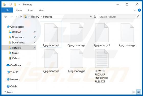 Moncrypt Ransomware