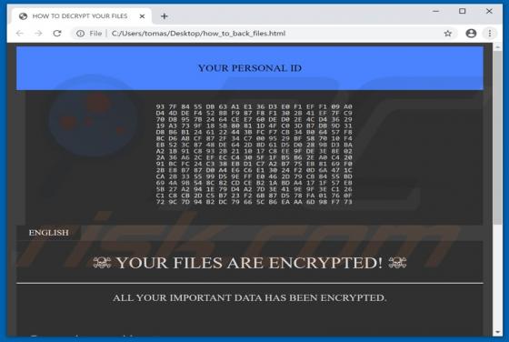 ZYX Ransomware