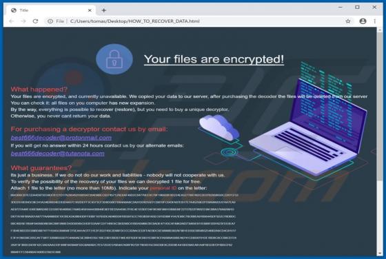 Hellomynameisransom Ransomware