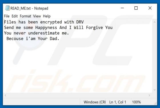 DRV Ransomware
