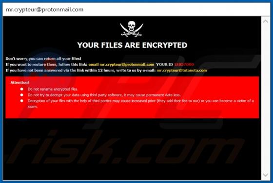 Dharma (.WHY) Ransomware