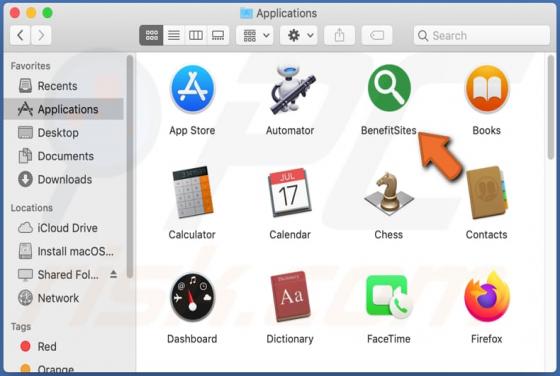 BenefitSites Adware (Mac)