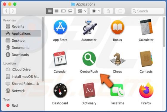 CentralRush Adware (Mac)