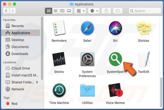 SystemSpot Adware (Mac)