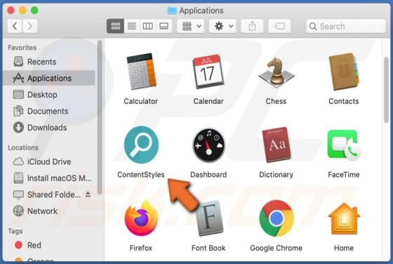 ContentStyles Adware (Mac)