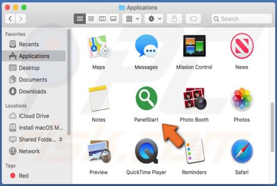 PanelStart Adware (Mac)