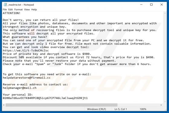 Ooss Ransomware