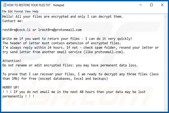 Xbvpnvee Ransomware