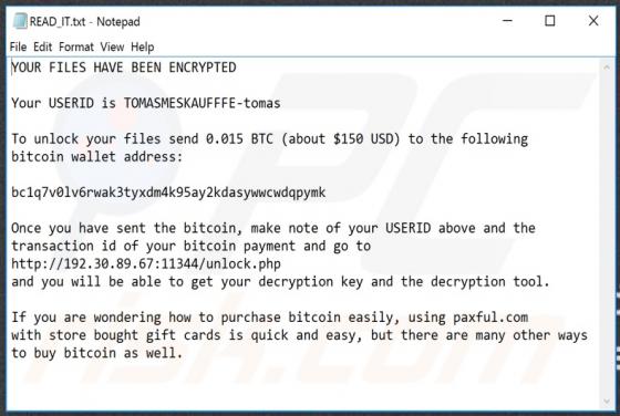 Coom Ransomware